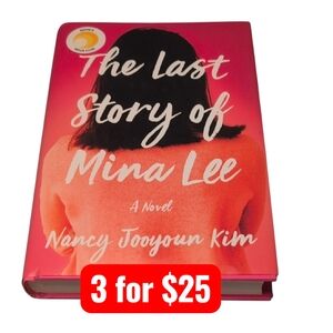 The Last Story of Mina Lee by Nancy Jooyoun Kim Hardback Reese's Book Club